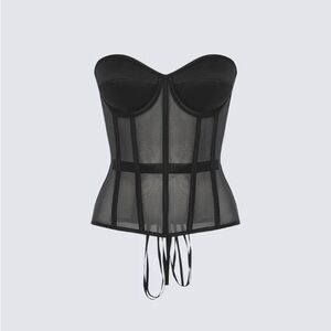 SECRET FORM BRA - BLACK - PERFECT CORSET - NEW